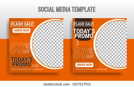 editable sale banner template. Mobile banner for social media post and web internet ads. Sale banner adversiter template. Cover template design vector with geometric shapes background.