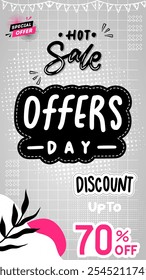 Editable sale poster, Sale poster promotion