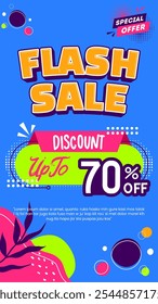 Editable Sale Promotion Template Background