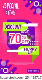 Editable Sale Promotion Template Background