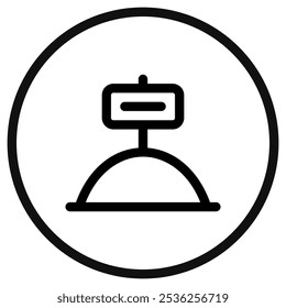 Editable lot for sale vector icon. Property, real estate, construction, mortgage, interiors. Part of a big icon set family. Perfect for web and app interfaces, presentations, infographics, etc