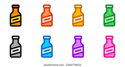 Editable sauce bottle vector icon. Part of a big icon set family. Perfect for web and app interfaces, presentations, infographics, etc