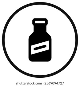 Editable sauce bottle vector icon. Part of a big icon set family. Perfect for web and app interfaces, presentations, infographics, etc