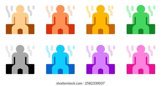 Editable sauna, spa vector icon. Wellness, spa, relaxation. Part of a big icon set family. Perfect for web and app interfaces, presentations, infographics, etc