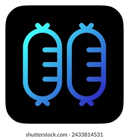 Editable sausages vector icon. Part of a big icon set family. Perfect for web and app interfaces, presentations, infographics, etc