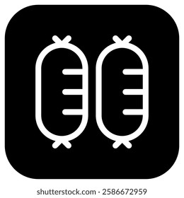 Editable sausages vector icon. Part of a big icon set family. Perfect for web and app interfaces, presentations, infographics, etc