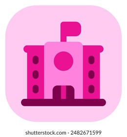 Editable school, college, campus vector icon. Part of a big icon set family. Perfect for web and app interfaces, presentations, infographics, etc