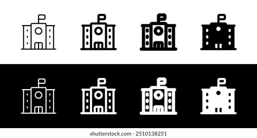 Editable school, college, campus vector icon. Part of a big icon set family. Perfect for web and app interfaces, presentations, infographics, etc