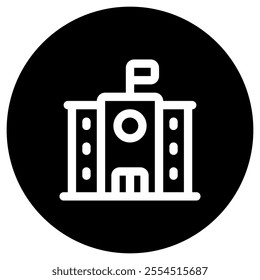 Editable school, college, campus vector icon. Part of a big icon set family. Perfect for web and app interfaces, presentations, infographics, etc