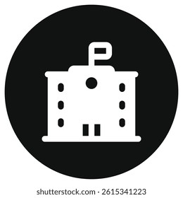 Editable school, college, campus vector icon. Part of a big icon set family. Perfect for web and app interfaces, presentations, infographics, etc