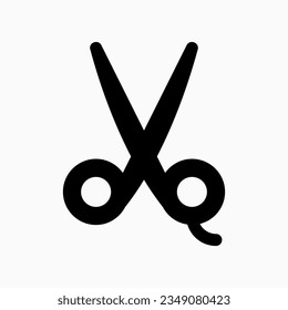 Editable scissors vector icon. Barbershop, lifestyle, grooming. Part of a big icon set family. Perfect for web and app interfaces, presentations, infographics, etc