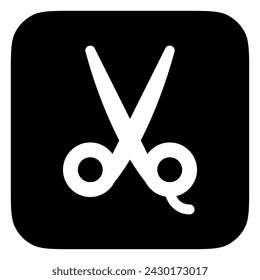 Editable scissors vector icon. Barbershop, lifestyle, grooming. Part of a big icon set family. Perfect for web and app interfaces, presentations, infographics, etc