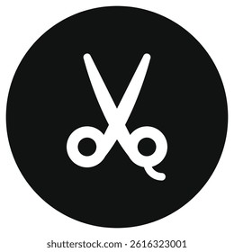 Editable scissors vector icon. Barbershop, lifestyle, grooming. Part of a big icon set family. Perfect for web and app interfaces, presentations, infographics, etc