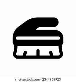 Editable scrub brush vector icon. Part of a big icon set family. Perfect for web and app interfaces, presentations, infographics, etc