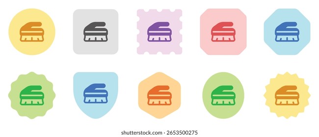 Editable scrub brush vector icon. Part of a big icon set family. Perfect for web and app interfaces, presentations, infographics, etc