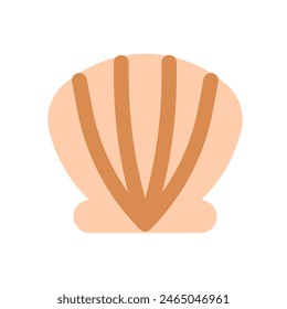 Editable sea shell vector icon. Part of a big icon set family. Perfect for web and app interfaces, presentations, infographics, etc