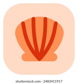 Editable sea shell vector icon. Part of a big icon set family. Perfect for web and app interfaces, presentations, infographics, etc