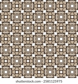 Editable seamless gear pattern, vector style, perfect for wall decals, batik-inspired sofa designs, clothing prints, and home decor.