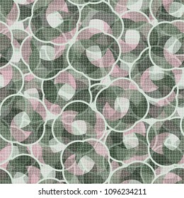Editable seamless pattern. Abstract texture. Fashionable camouflage.