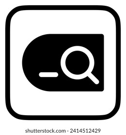 Editable search engine vector icon. SEO, marketing, business. Part of a big icon set family. Perfect for web and app interfaces, presentations, infographics, etc