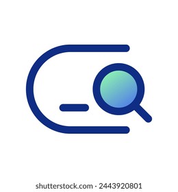 Editable search engine vector icon. SEO, marketing, business. Part of a big icon set family. Perfect for web and app interfaces, presentations, infographics, etc