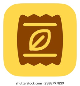 Editable seed bags, fertilizer vector icon. Gardening, landscaping, horticulture. Part of a big icon set family. Perfect for web and app interfaces, presentations, infographics, etc