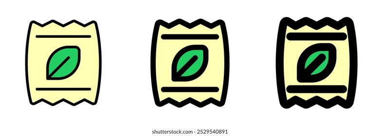 Bolsas de semillas editables, ícono de Vector de fertilizantes. Jardinería, paisajismo, horticultura. Parte de una gran familia de iconos. Perfecto para interfaces de Web y App, presentaciones, infografías, etc