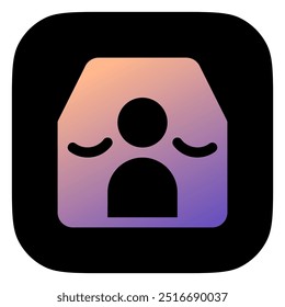Vendedor, comerciante, icono de Vector de usuario editable. Parte de una gran familia de iconos. Perfecto para interfaces de Web y App, presentaciones, infografías, etc