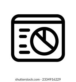 Editable SEO dashboard vector icon. SEO, marketing, business. Part of a big icon set family. Perfect for web and app interfaces, presentations, infographics, etc