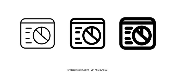 Editable SEO dashboard vector icon. SEO, marketing, business. Part of a big icon set family. Perfect for web and app interfaces, presentations, infographics, etc