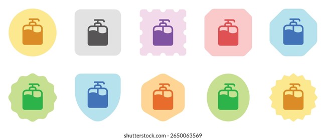 Editable shampoo pump bottle vector icon. Barbershop, lifestyle, grooming. Part of a big icon set family. Perfect for web and app interfaces, presentations, infographics, etc