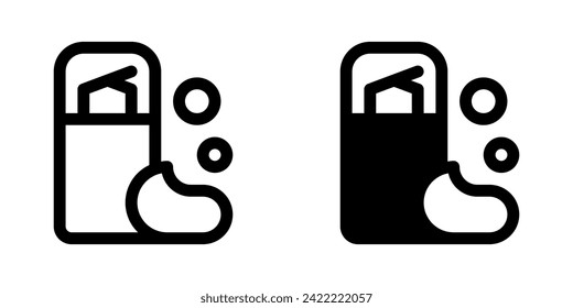 Editable shaving cream vector icon. Barbershop, lifestyle, grooming. Part of a big icon set family. Perfect for web and app interfaces, presentations, infographics, etc