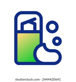 Icono de Vector de crema de afeitar editable. Barbería, estilo de vida, aseo. Parte de una gran familia de iconos. Perfecto para interfaces de Web y App, presentaciones, infografías, etc