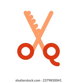 Editable shears vector icon. Barbershop, lifestyle, grooming. Part of a big icon set family. Perfect for web and app interfaces, presentations, infographics, etc