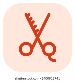 Editable shears vector icon. Barbershop, lifestyle, grooming. Part of a big icon set family. Perfect for web and app interfaces, presentations, infographics, etc