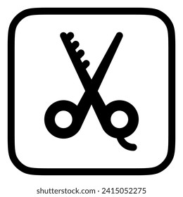 Editable shears vector icon. Barbershop, lifestyle, grooming. Part of a big icon set family. Perfect for web and app interfaces, presentations, infographics, etc