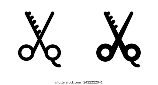 Editable shears vector icon. Barbershop, lifestyle, grooming. Part of a big icon set family. Perfect for web and app interfaces, presentations, infographics, etc