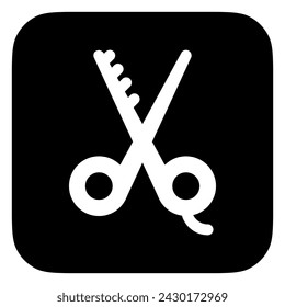 Editable shears vector icon. Barbershop, lifestyle, grooming. Part of a big icon set family. Perfect for web and app interfaces, presentations, infographics, etc