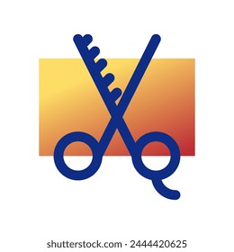 Editable shears vector icon. Barbershop, lifestyle, grooming. Part of a big icon set family. Perfect for web and app interfaces, presentations, infographics, etc