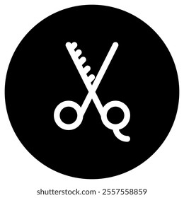 Editable shears vector icon. Barbershop, lifestyle, grooming. Part of a big icon set family. Perfect for web and app interfaces, presentations, infographics, etc