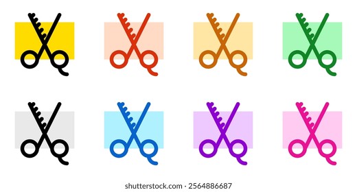 Editable shears vector icon. Barbershop, lifestyle, grooming. Part of a big icon set family. Perfect for web and app interfaces, presentations, infographics, etc