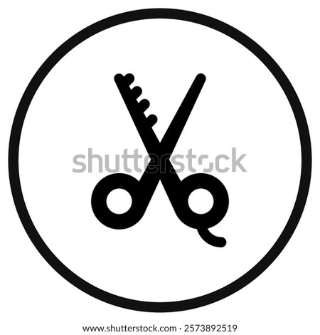 Editable shears vector icon. Barbershop, lifestyle, grooming. Part of a big icon set family. Perfect for web and app interfaces, presentations, infographics, etc