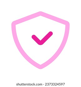 Editable shield, insurance vector icon. Part of a big icon set family. Perfect for web and app interfaces, presentations, infographics, etc