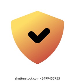Editable shield, insurance vector icon. Part of a big icon set family. Perfect for web and app interfaces, presentations, infographics, etc
