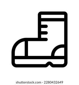 Editable shoe, boot vector icon. Part of a big icon set family. Perfect for web and app interfaces, presentations, infographics, etc