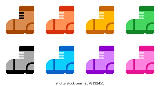 Editable shoe, boot vector icon. Part of a big icon set family. Perfect for web and app interfaces, presentations, infographics, etc