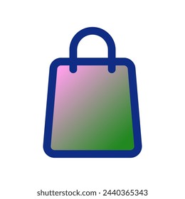 Editable shopping bag vector icon. Part of a big icon set family. Perfect for web and app interfaces, presentations, infographics, etc