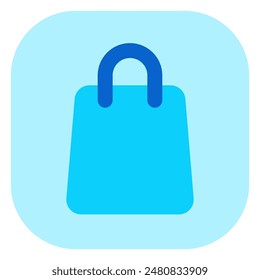 Editable shopping bag vector icon. Part of a big icon set family. Perfect for web and app interfaces, presentations, infographics, etc