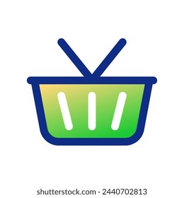 Editable shopping cart vector icon. Part of a big icon set family. Perfect for web and app interfaces, presentations, infographics, etc