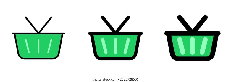 Editable shopping cart vector icon. Part of a big icon set family. Perfect for web and app interfaces, presentations, infographics, etc